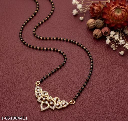 shimmering beautifull pack of 6 mangalsutras for womens - Inspira Mart