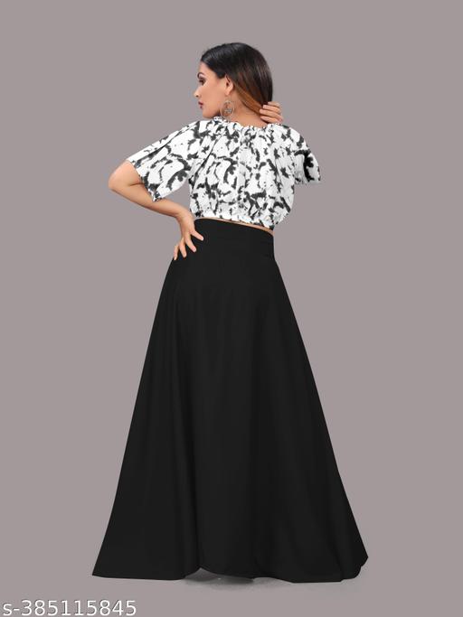 Urbane Partywear Women Top & Bottom Sets - roslyncart