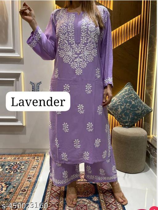 KURTI AND PALAZZO SET - roslyncart