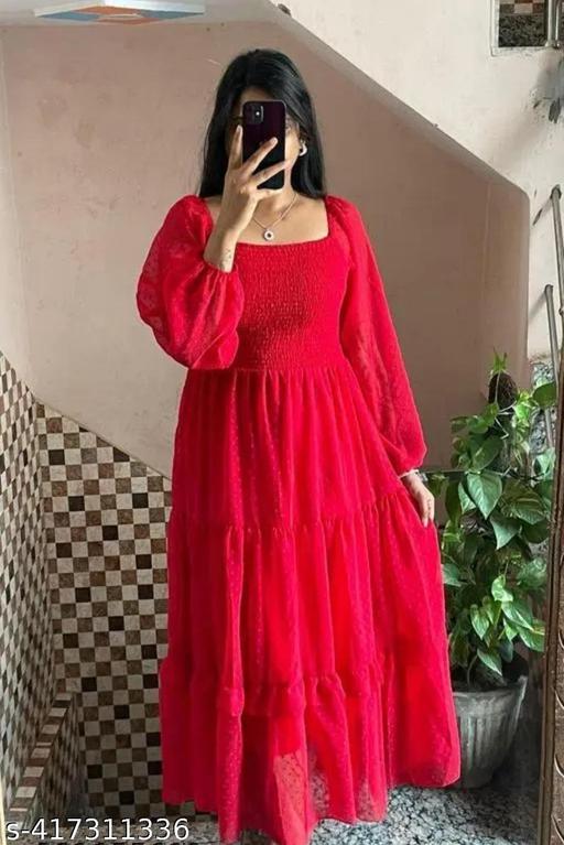 महिलाओं के लिए स्टाइलिश बिना आस्तीन का चौकोर गला रेयॉन फिट और फ्लेयर ड्रेस, शानदार एक पीस ए-लाइन मिडी ड्रेस, गर्मियों, डेट और शाम के लुक के लिए। - roslyncart