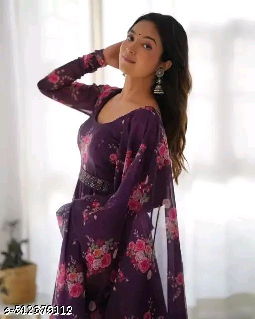 NEW  DRESSES ROZI WINE  IN WOMEN / GILS - roslyncart