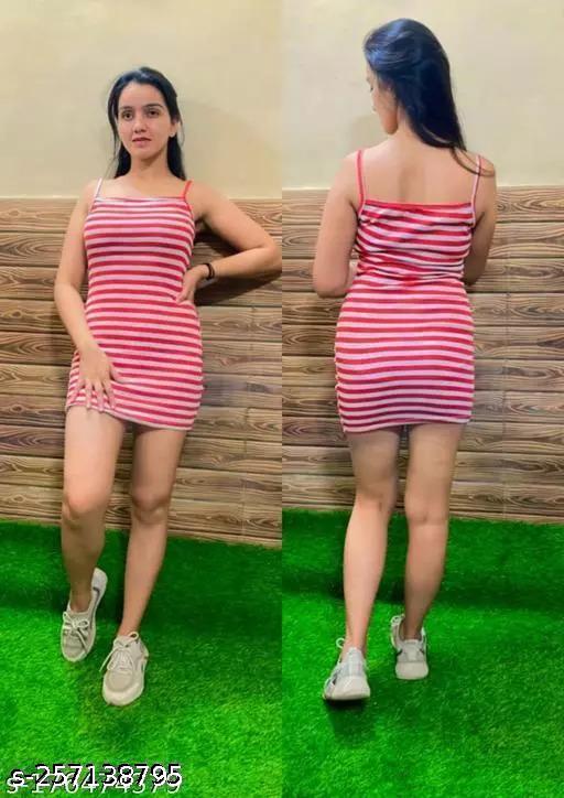 STYLISH BODYCON SHORT  DRESS - roslyncart