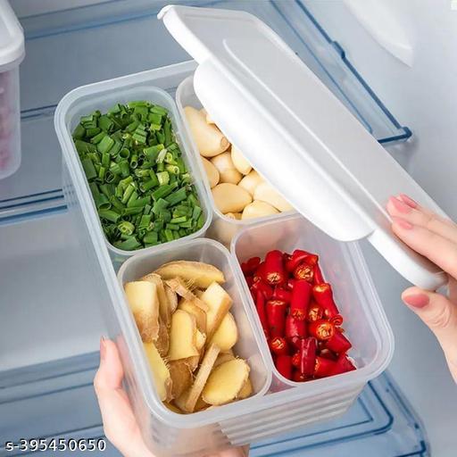 Fridge Storage Boxes Freezer Storage Containers, Container for Kitchen Storage Set of 1