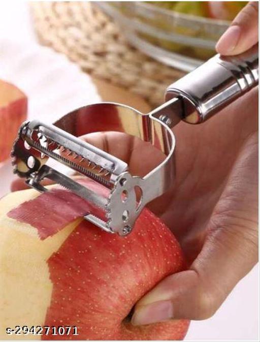 Stainless Steel Carrot Potato Fruit Peeler Durable Razor Sharp Cutter Shredder Slicer Vegetable Julienne Peeler - Kitchen Accessories Only