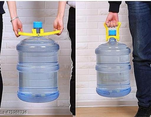 20 Liter Water Bottle Carry Handles-Yellow (2 Pieces set), Lifting Handles, No Bottle Included - Kitchen Accessories Only