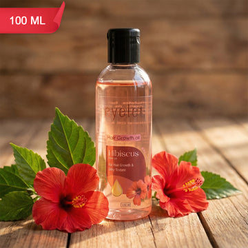 Eyelet Hibiscus Hair Oil 100ml – Natural Hair Growth Oil Strong, Silky & Healthy Hair - KPYARD