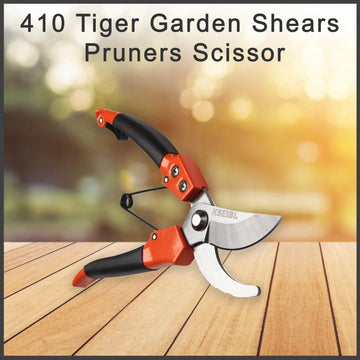 Tiger Garden Shears Pruners Scissor, flower cutter - KPYARD