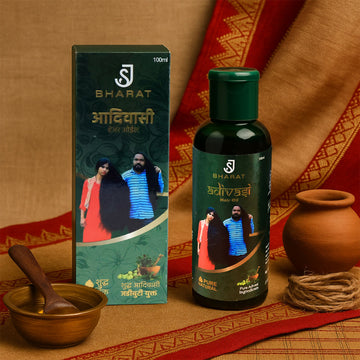 Eyelet Adivasi Hair Oil – Pure Herbal Formula for Strong & Healthy Hair – 100 ml - KPYARD
