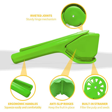 Liger Plastic Manual Handheld Lemon & Orange Squeezer Juice (1 Pc) - KPYARD