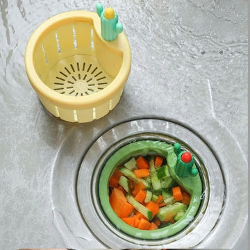 Plastic Kitchen Sink Drain Strainer (1 Pc) - KPYARD
