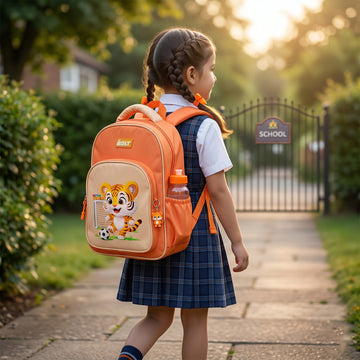 Cute Cartoon School Backpack - 17 Inch (Mix Color) - KPYARD