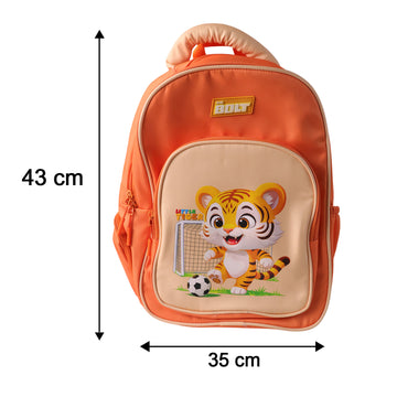 Cute Cartoon School Backpack - 17 Inch (Mix Color) - KPYARD