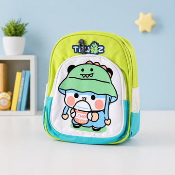 Cute Cartoon Printed Kids Sling Backpack Lightweight (Mix Color)School Bag (28x23 Cm) - KPYARD