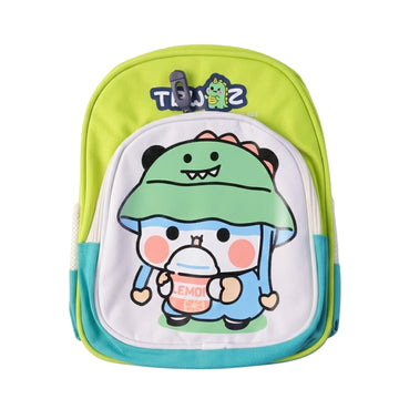Cute Cartoon Printed Kids Sling Backpack Lightweight (Mix Color)School Bag (28x23 Cm) - KPYARD