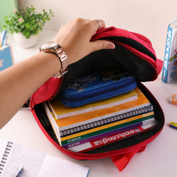 19-inch School Bag with Car Design for Kids (Mix Color) - KPYARD