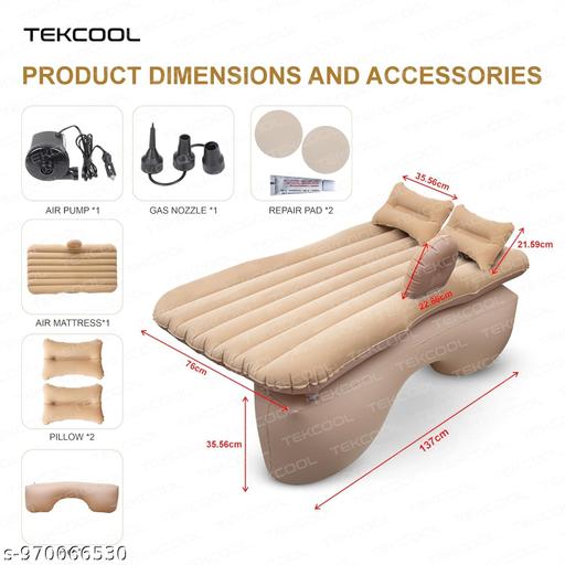 GOPINATH TREDERS Discover the best car sleeping solutions for comfortable travel And multiple uses Car Inflatable Bed Cream Colour - KPYARD