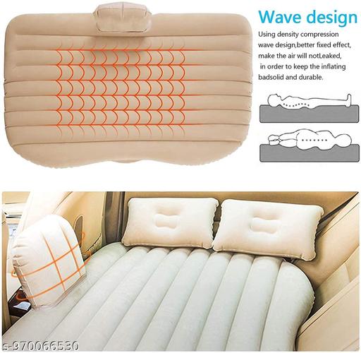 GOPINATH TREDERS Discover the best car sleeping solutions for comfortable travel And multiple uses Car Inflatable Bed Cream Colour - KPYARD