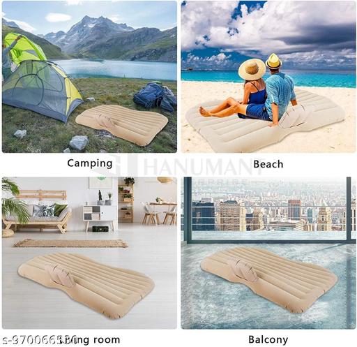 GOPINATH TREDERS Discover the best car sleeping solutions for comfortable travel And multiple uses Car Inflatable Bed Cream Colour - KPYARD
