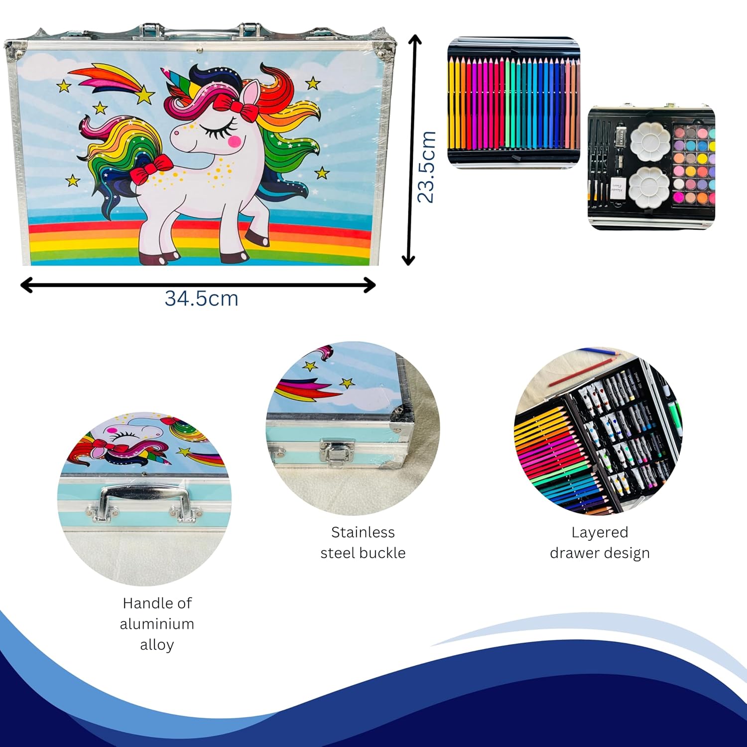 Coloring kit suit case - KPYARD