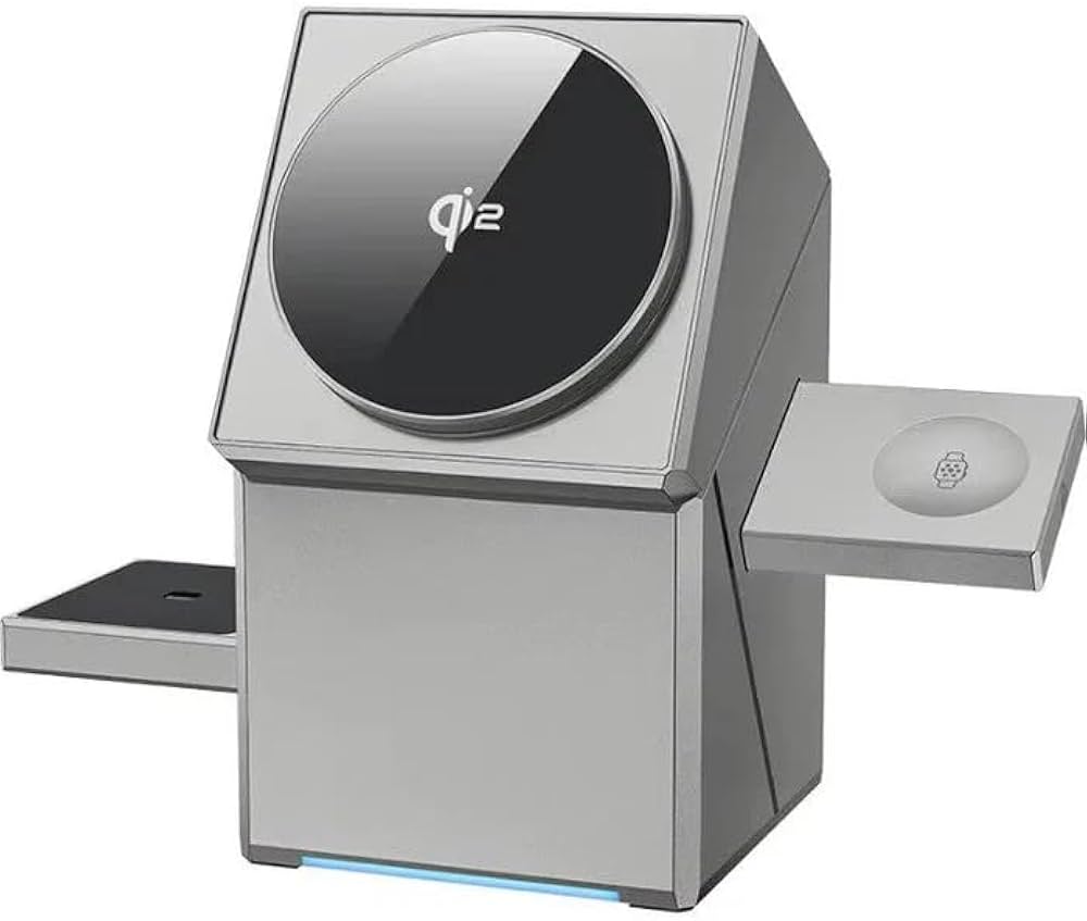 3-in-1 magnetic wireless charging station, - KPYARD