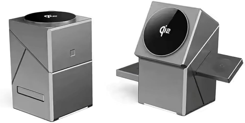 3-in-1 magnetic wireless charging station, - KPYARD