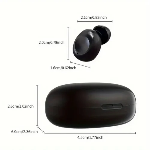 Axon K812 In the Ear Hearing aid Rechargeable with charging case - KPYARD