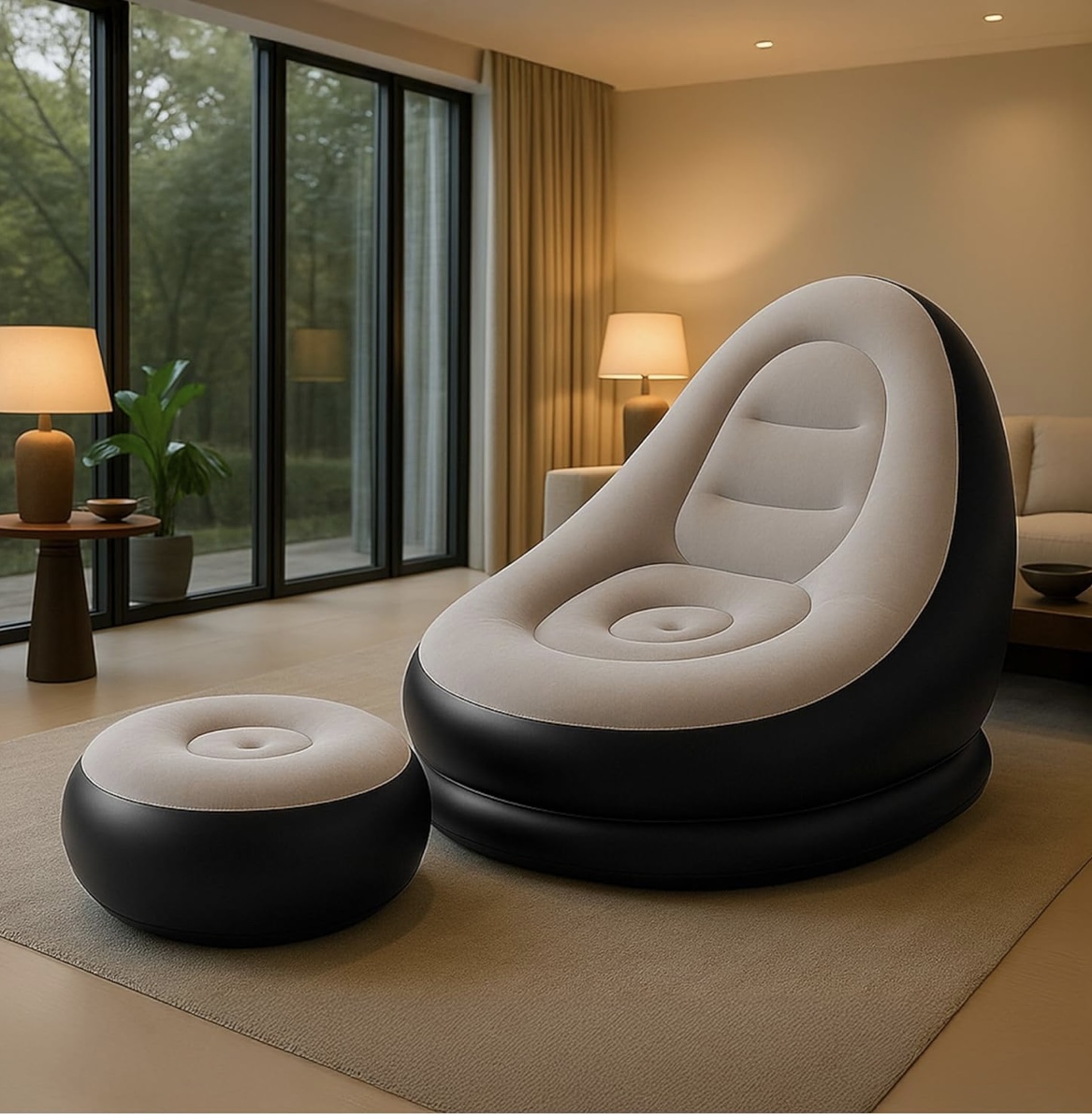 Inflatable Sofa – Comfortable & Portable Air Sofa - LuxeLoom