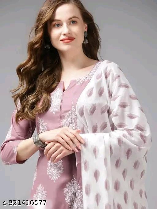 Lyca Rose Bloom Printed Kurta Set - Lyca Vogue