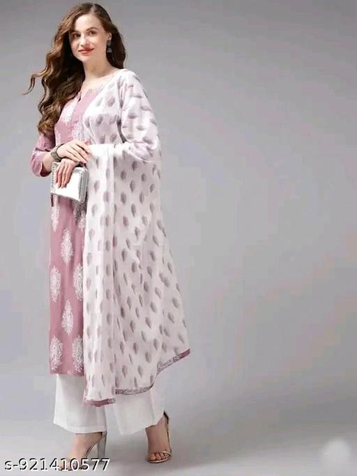 Lyca Rose Bloom Printed Kurta Set - Lyca Vogue