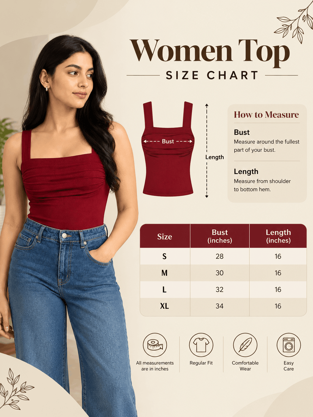 Ruby Luxe Square-Neck Crop Top - Lyca Vogue