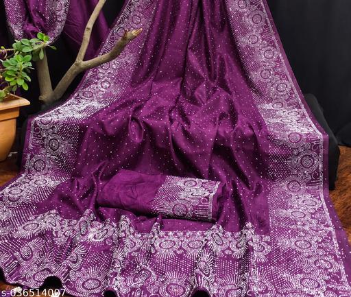 New Kumari Kanha Creation saree with Swarovski design in all over saree with heavy stone work. saree with partywear and festivalwear. - MC FASHIONS
