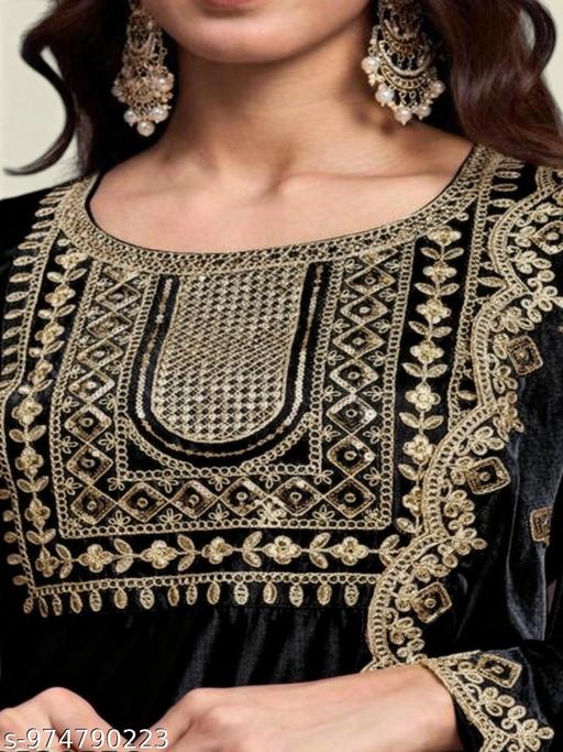 Women Embroidered Kurti Pant With Duppta Set  - MC FASHIONS