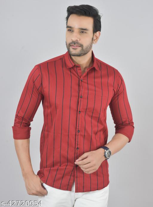 क्लासिक स्ट्रिप्स शर्ट्स पुरुषांसाठी - MC FASHIONS