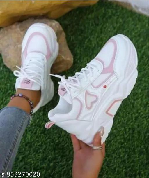Pink Love Latest women girls shoes  - MC FASHIONS
