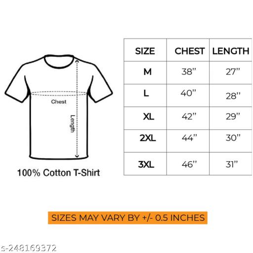New & Hit Premium Trendy Printed T-Shirts (Pack Of 1 Maroon) - MC FASHIONS