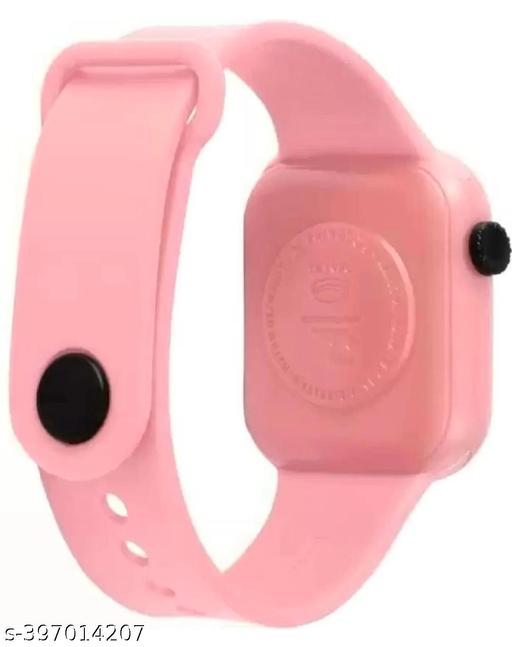 Pink Colour Small Led Light Digital Watch for Kids Girls and Womens n Girls  - MC FASHIONS