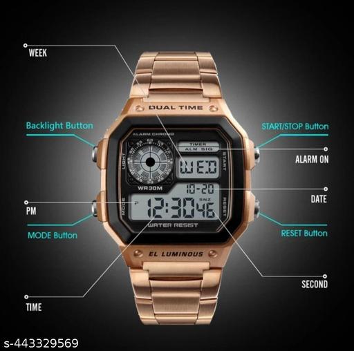 Water Resistance Digital Watch - For Boys Kids Watch Boys New Generation Digital Watches for Boys - MC FASHIONS