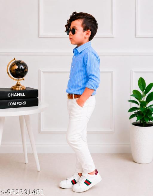 KIDS STRIPED SHIRT - MC-FASHIONS.COM