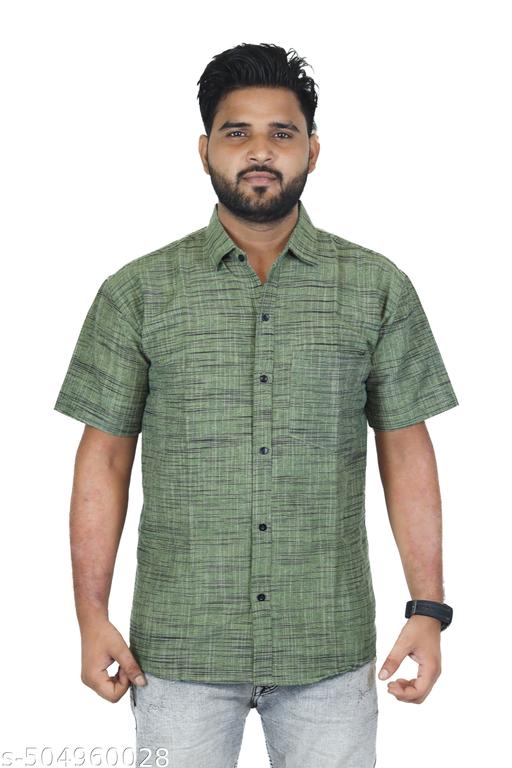 Men's khadi shirt khadi cotton combo pack of 2  - MC-FASHIONS.COM
