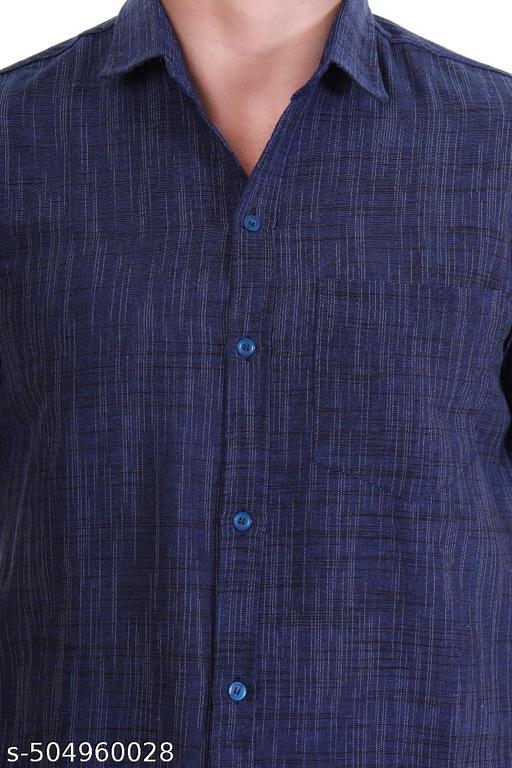 Men's khadi shirt khadi cotton combo pack of 2  - MC-FASHIONS.COM