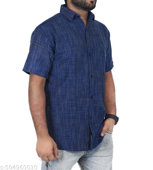 Men's khadi shirt khadi cotton combo pack of 2  - MC-FASHIONS.COM