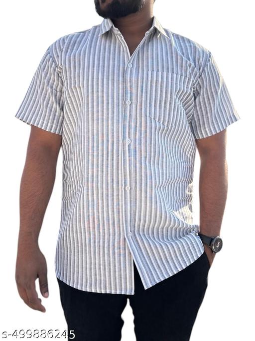 khadi lineing half shirt - MC-FASHIONS.COM