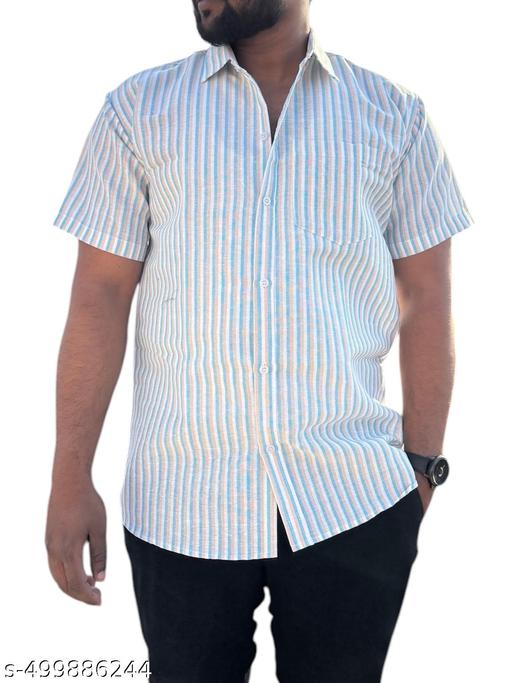 khadi lineing half shirt - MC-FASHIONS.COM