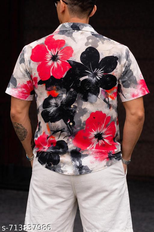 Men's Shirts || Tropical Printed Shirts for Men || Perfect for Outing Vacation || Date Wear Shirt for Boys || printed shirt ||solid striped shirt || trendy shirt || shirt for men - MC-FASHIONS.COM
