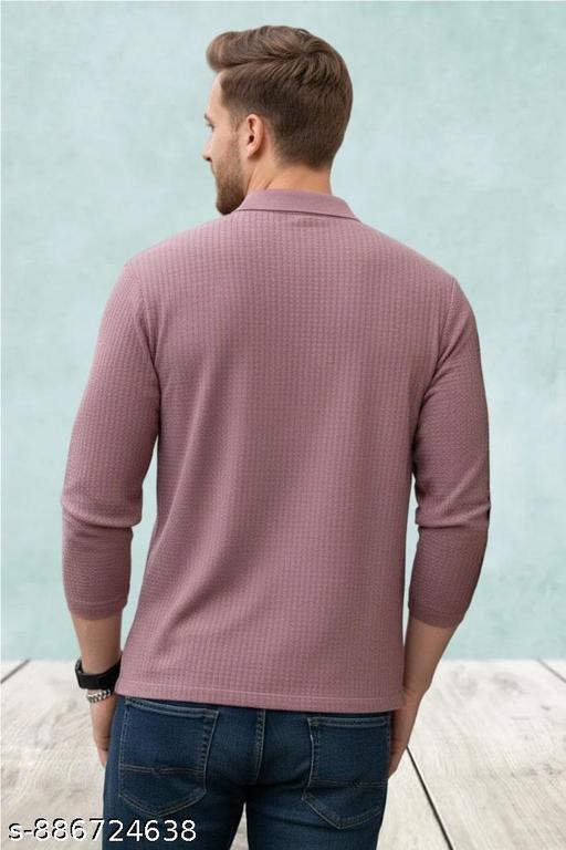 Dhanush Cloth Men POLO T-Shirt Casual Slim Fit T-Shirt Stylish T-Shirt for Men Collar Full Sleeves T-Shirt for Men Polo Neck Cotton T-Shirt polo shirts Best Quality Trendy T-Shirt - MC-FASHIONS.COM
