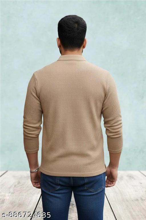 Dhanush Cloth Men POLO T-Shirt Casual Slim Fit T-Shirt Stylish T-Shirt for Men Collar Full Sleeves T-Shirt for Men Polo Neck Cotton T-Shirt polo shirts Best Quality Trendy T-Shirt - MC-FASHIONS.COM