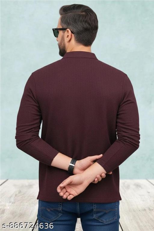 Dhanush Cloth Men POLO T-Shirt Casual Slim Fit T-Shirt Stylish T-Shirt for Men Collar Full Sleeves T-Shirt for Men Polo Neck Cotton T-Shirt polo shirts Best Quality Trendy T-Shirt - MC-FASHIONS.COM