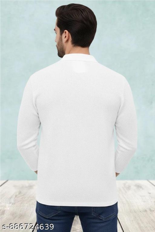 Dhanush Cloth Men POLO T-Shirt Casual Slim Fit T-Shirt Stylish T-Shirt for Men Collar Full Sleeves T-Shirt for Men Polo Neck Cotton T-Shirt polo shirts Best Quality Trendy T-Shirt - MC-FASHIONS.COM