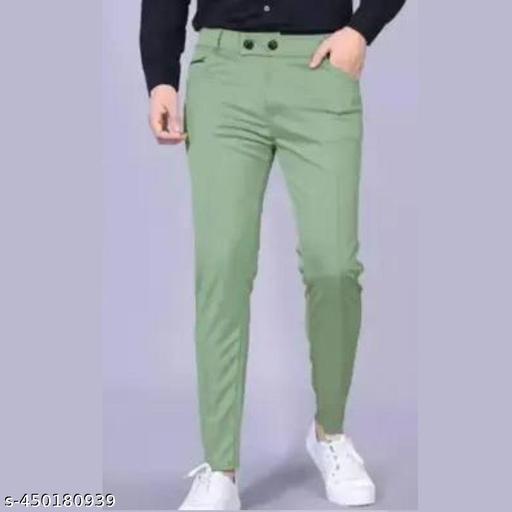 AMANHACSTAR High-Rise Tapered Trousers with Hidden Elastic Waistband for Flattering Silhouette - MC-FASHIONS.COM