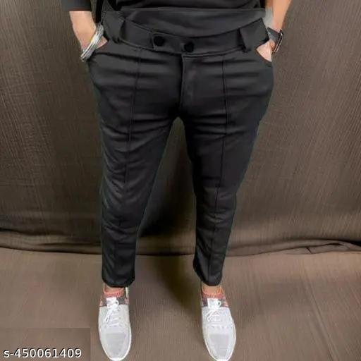 Men’s Classic Tailored Trousers with Stretchable Fabric for Ultimate CoOmfort and Stylish Versatility - MC-FASHIONS.COM